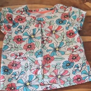 Joe Fresh Floral Kids Tee - Multicolor